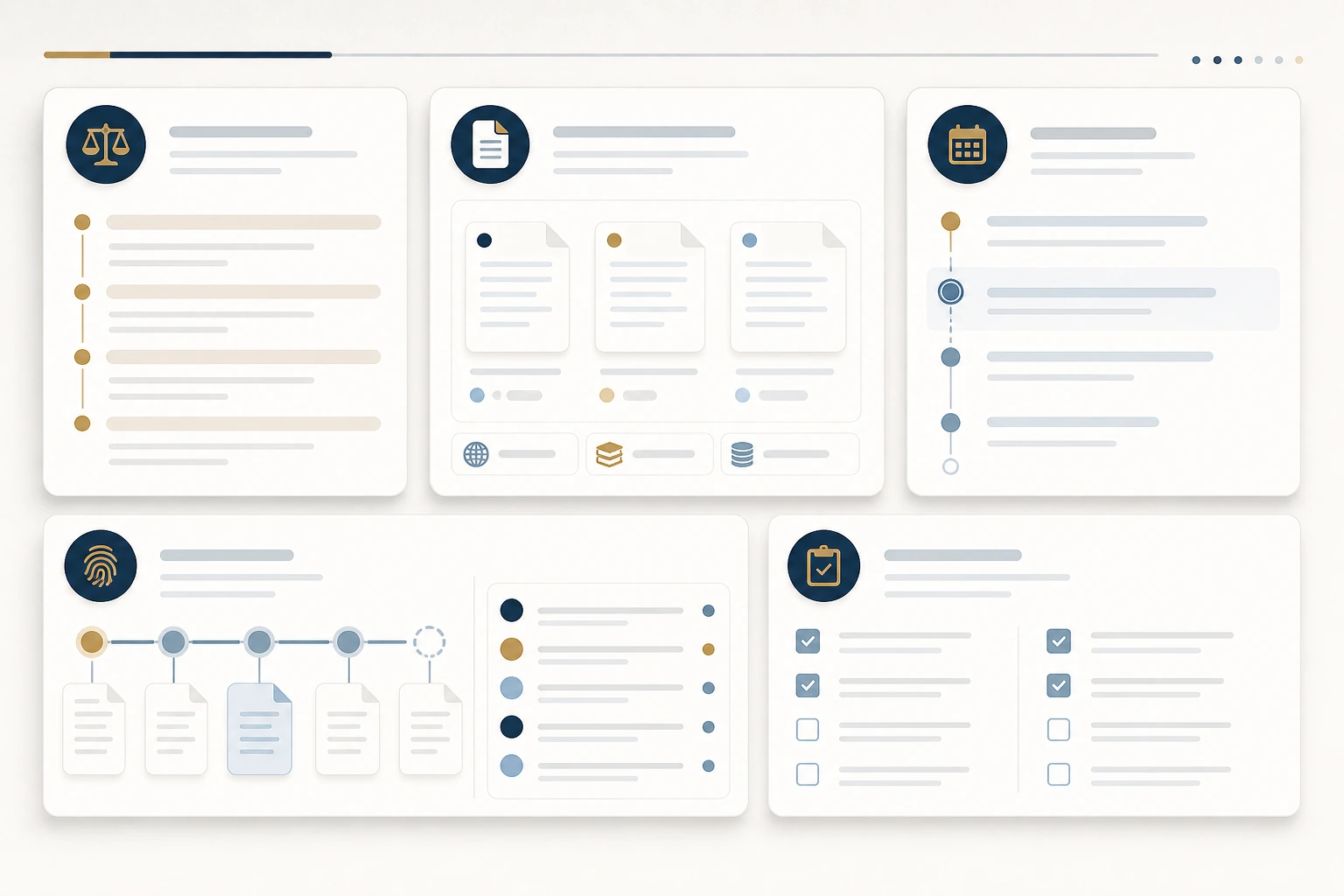 An anonymised academic misconduct response workspace showing allegation points, process evidence, timeline planning, and a structured response checklist.