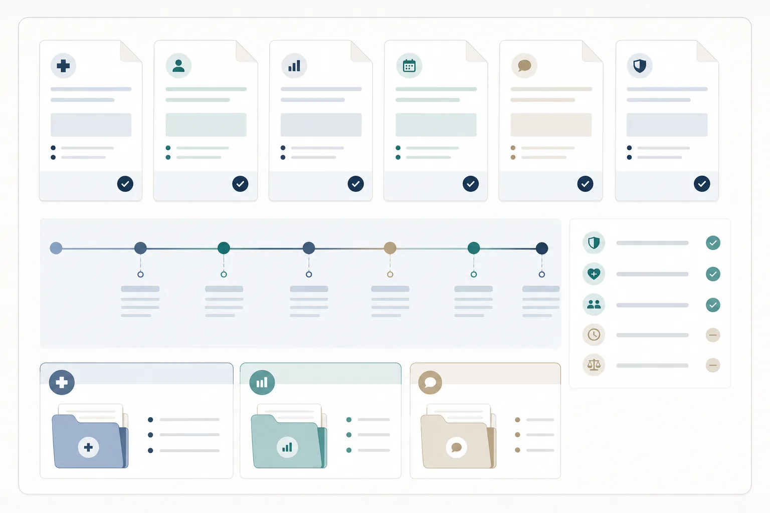 An anonymised evidence pack layout showing a chronology, policy checks, medical evidence, academic impact records, and delay documents for a late withdrawal application.